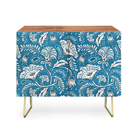 Heather Dutton Farida Blue Ivory Credenza
