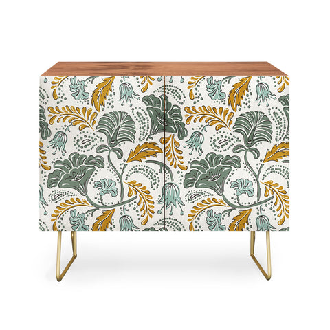 Heather Dutton Farida Ivory Green Credenza