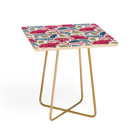 Heather Dutton Farida Ivory Pink Side Table