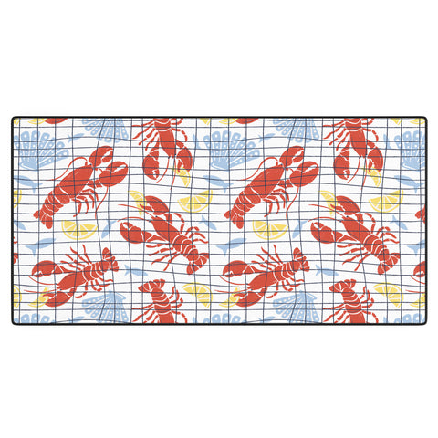 Heather Dutton Fresh Catch Summer Lobster Desk Mat