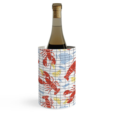 Heather Dutton Fresh Catch Summer Lobster Wine Chiller