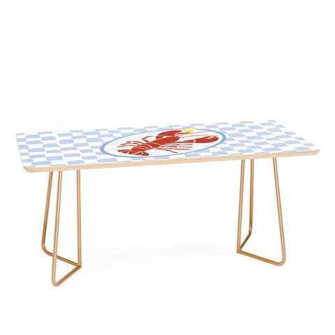 Heather Dutton Fresh Lobster I Coffee Table