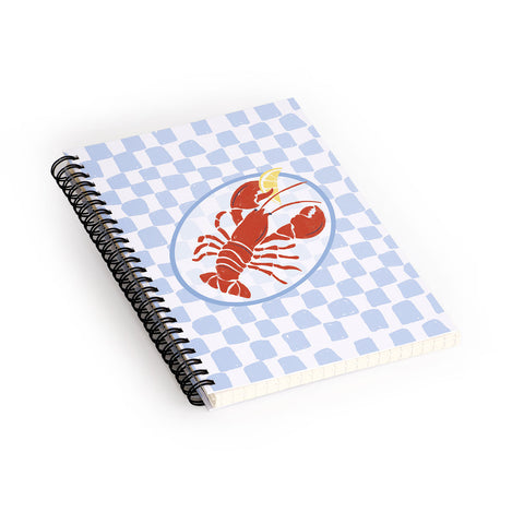 Heather Dutton Fresh Lobster I Spiral Notebook