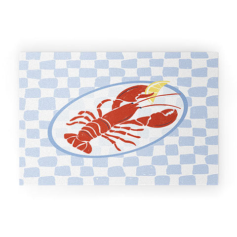 Heather Dutton Fresh Lobster I Welcome Mat