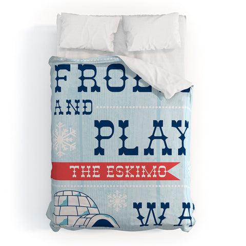 Heather Dutton Frolic And Play Duvet Cover