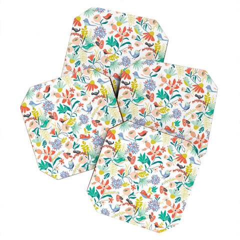 Heather Dutton Gracies Garden Coaster Set