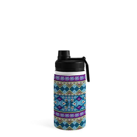 Heather Dutton Grand Bazaar Blue Multi Water Bottle