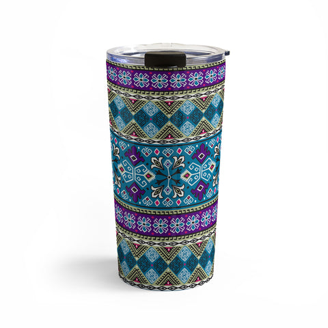 Heather Dutton Grand Bazaar Blue Multi Travel Mug
