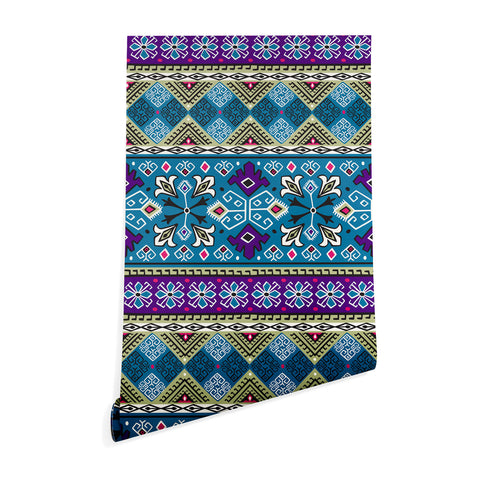 Heather Dutton Grand Bazaar Blue Multi Wallpaper