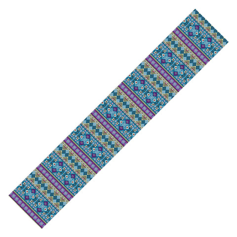 Heather Dutton Grand Bazaar Blue Multi Table Runner