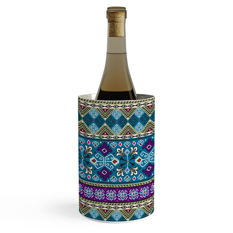 Heather Dutton Grand Bazaar Blue Multi Wine Chiller