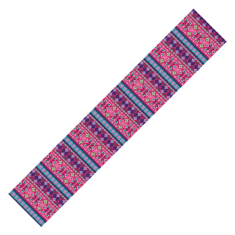 Heather Dutton Grand Bazaar Pink Multi Table Runner