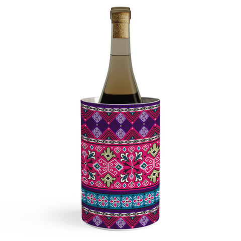 Heather Dutton Grand Bazaar Pink Multi Wine Chiller