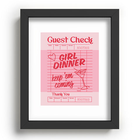 Heather Dutton Guest Check Keep Em Coming Recessed Framing Rectangle