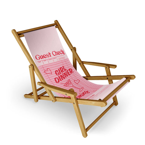 Heather Dutton Guest Check Keep Em Coming Sling Chair