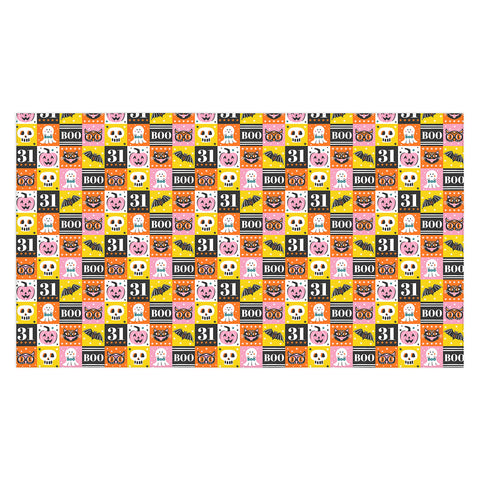 Heather Dutton Halloween Block Party Tablecloth