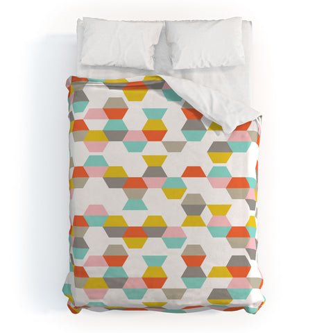 Heather Dutton Hex Code Duvet Cover