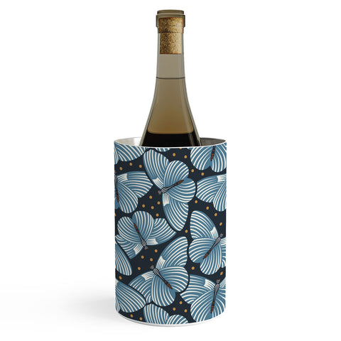 Heather Dutton In Flight Midnight Blue Wine Chiller