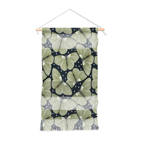 Heather Dutton In Flight Midnight Green Wall Hanging Portrait