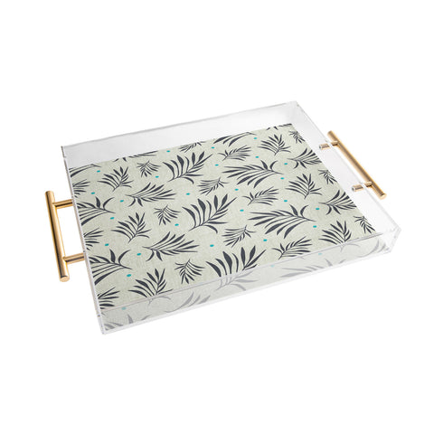 Heather Dutton Island Breeze Bleached Beige Acrylic Tray