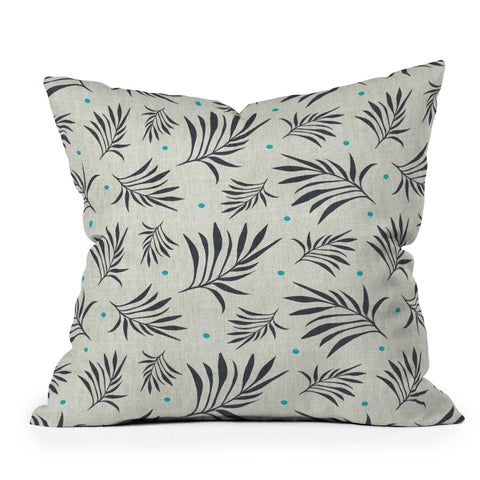 Heather Dutton Island Breeze Bleached Beige Outdoor Throw Pillow