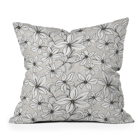 Heather Dutton Lilium Stone Outdoor Throw Pillow