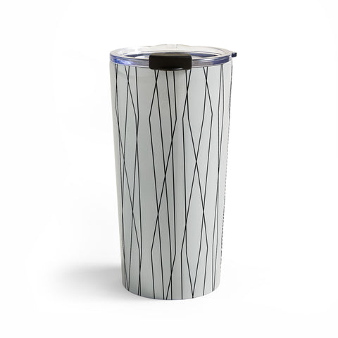 Heather Dutton Linear Cross Stone Travel Mug