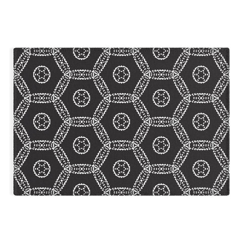 Heather Dutton Madina Black Outdoor Rug