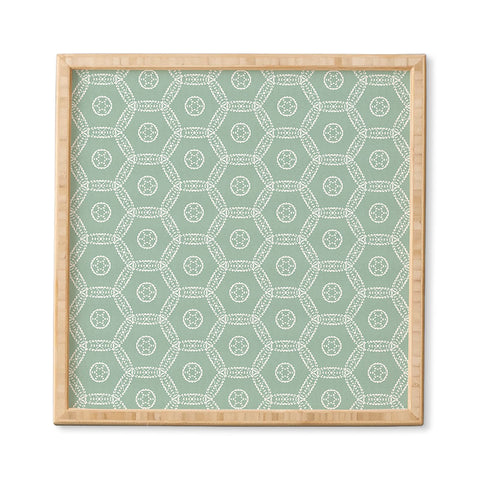 Heather Dutton Madina Celadon Framed Wall Art