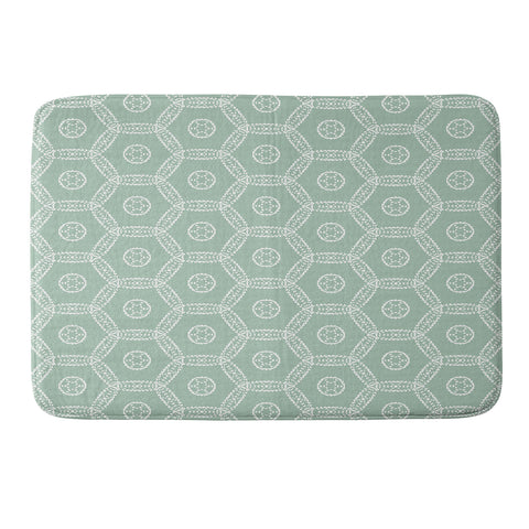 Heather Dutton Madina Celadon Memory Foam Bath Mat