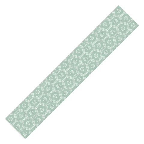 Heather Dutton Madina Celadon Table Runner