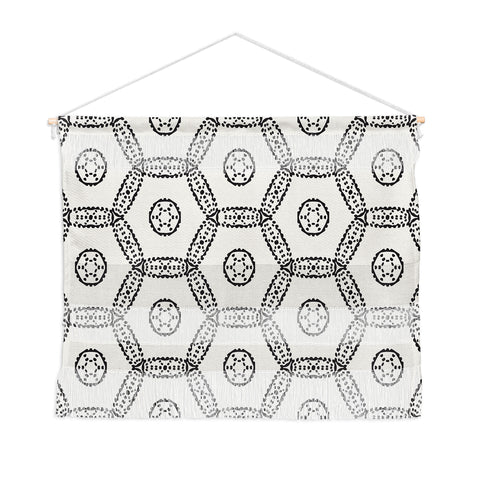 Heather Dutton Madina Ivory Black Wall Hanging Landscape