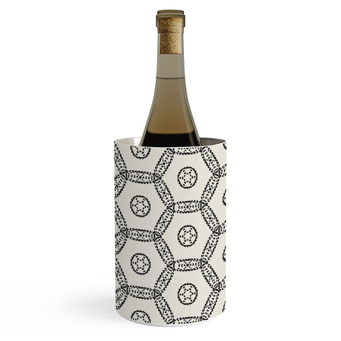 Heather Dutton Madina Ivory Black Wine Chiller