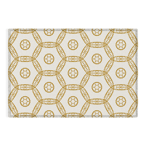 Heather Dutton Madina Ivory Goldenrod Outdoor Rug