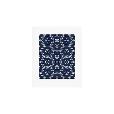 Heather Dutton Madina Navy Art Print