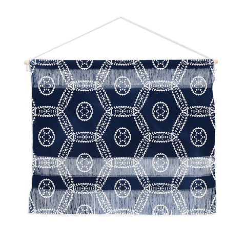 Heather Dutton Madina Navy Wall Hanging Landscape