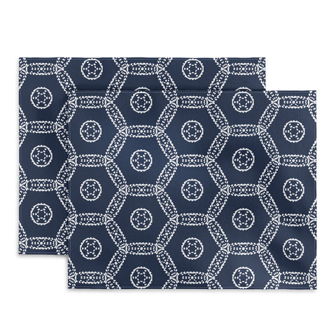 Heather Dutton Madina Navy Placemat