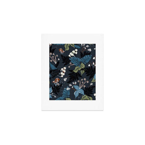 Heather Dutton Magic Forest Midnight Art Print