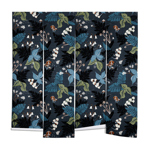 Heather Dutton Magic Forest Midnight Wall Mural