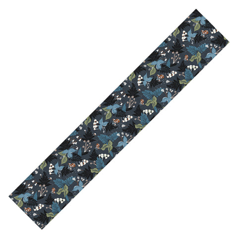 Heather Dutton Magic Forest Midnight Table Runner