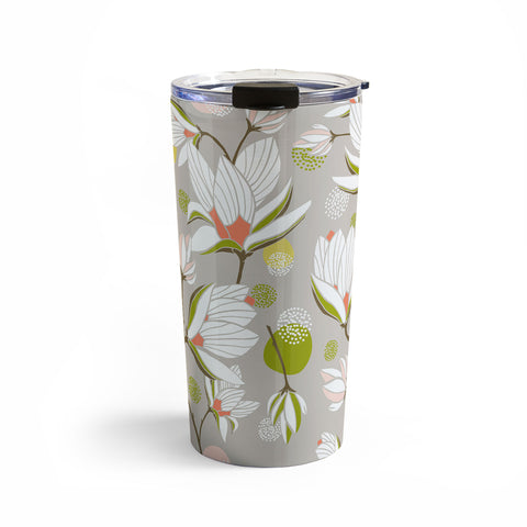 Heather Dutton Magnolia Blossom Stone Travel Mug