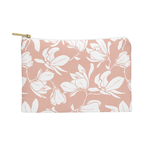 Heather Dutton Magnolia Garden Blush Pink Pouch