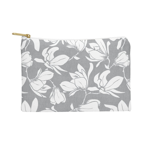 Heather Dutton Magnolia Garden Grey Pouch