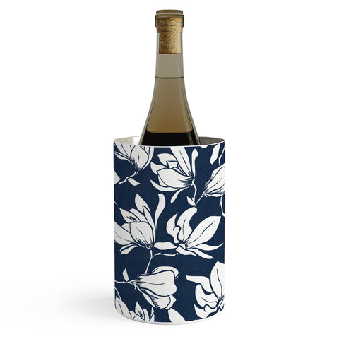 Heather Dutton Magnolia Garden Navy Wine Chiller