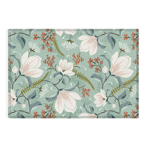 Heather Dutton Magnolia Plantation Celadon Outdoor Rug