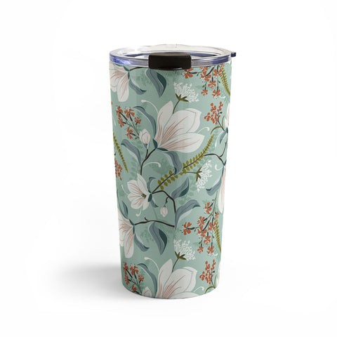 Heather Dutton Magnolia Plantation Celadon Travel Mug