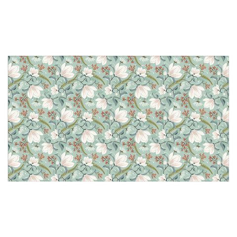 Heather Dutton Magnolia Plantation Celadon Tablecloth