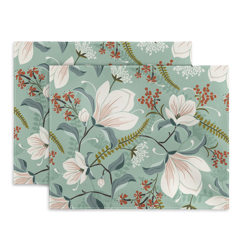 Heather Dutton Magnolia Plantation Celadon Placemat