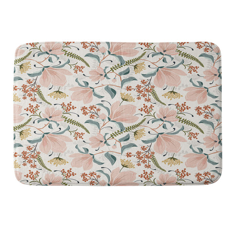 Heather Dutton Magnolia Plantation Ivory Memory Foam Bath Mat
