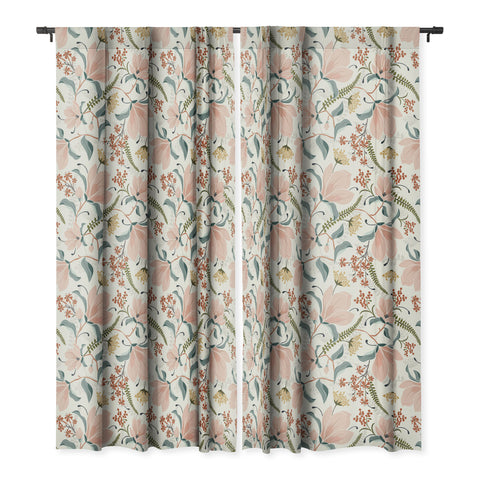 Heather Dutton Magnolia Plantation Ivory Blackout Window Curtain